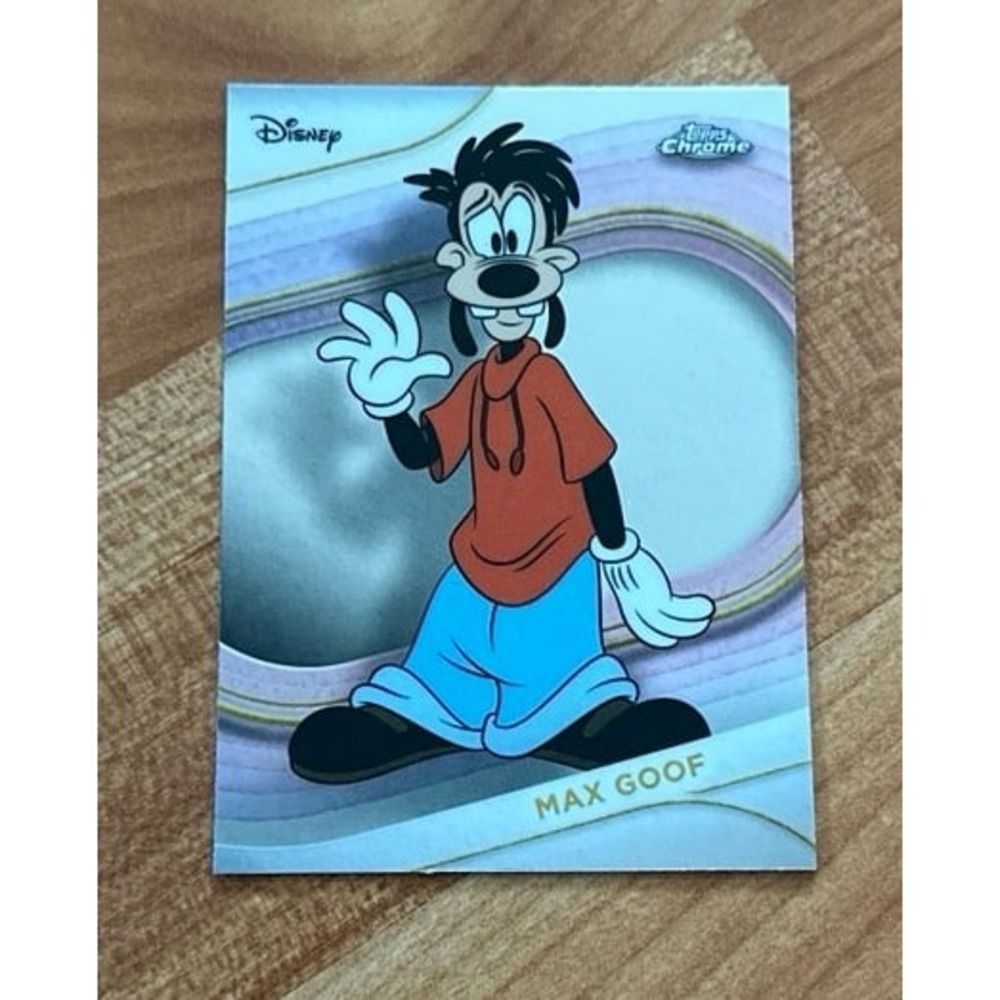 Max Goof 2025 Topps Chrome Disney #33 Base Collectable Card